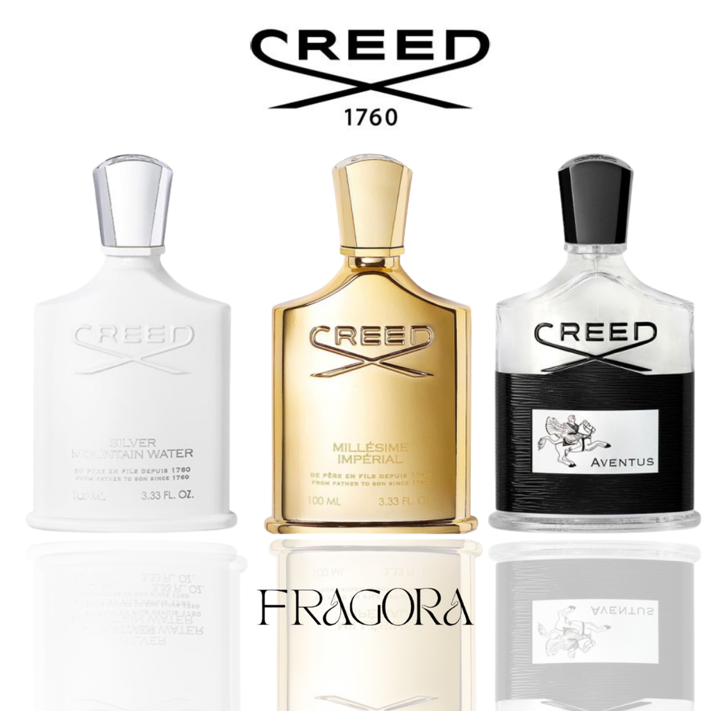 Creed Silver Mountain Water, Millésime Imperia & Aventus