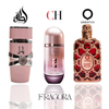 Yara Lattafa, 212 VIP Rose & Orientica Amber Rouge