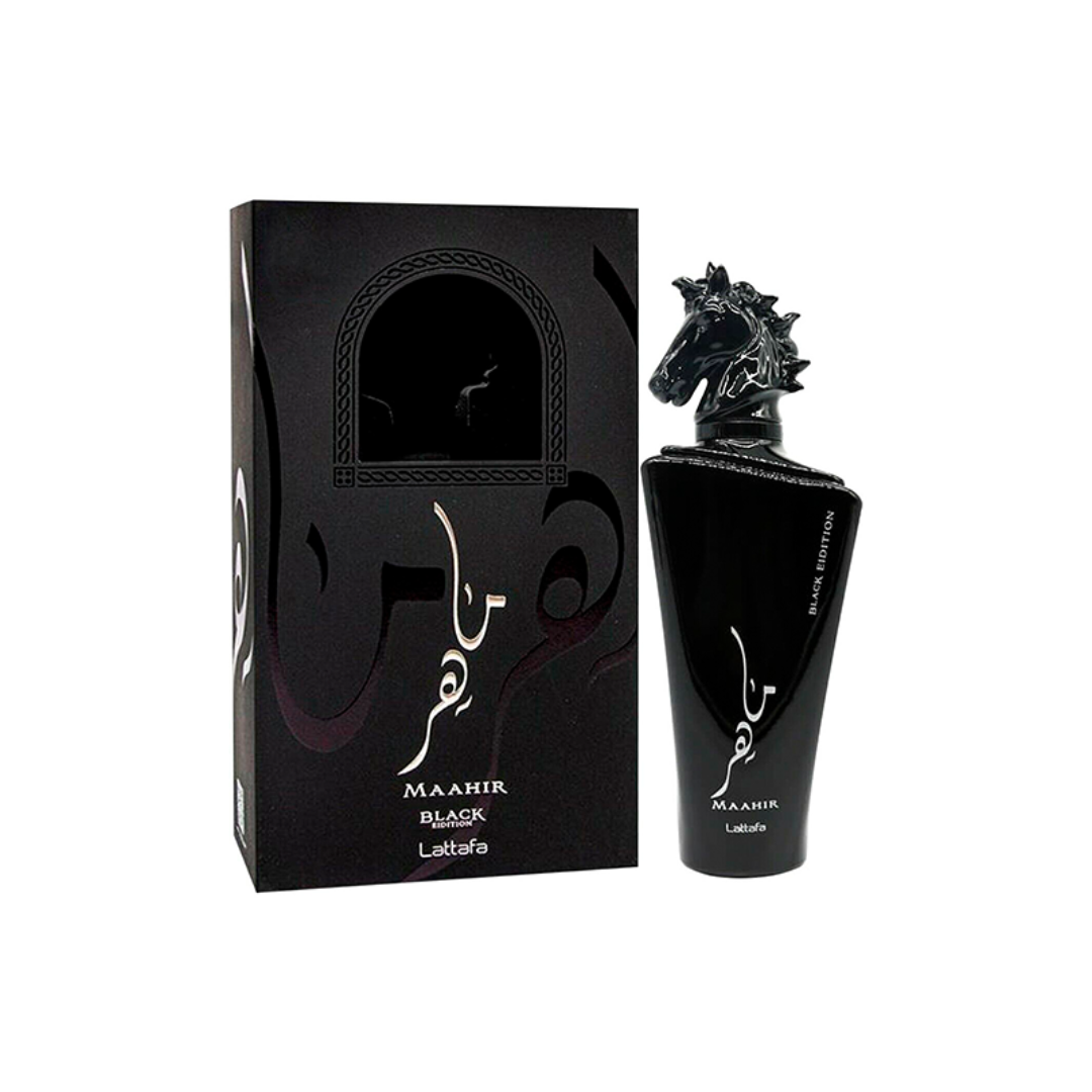 Lattafa™ | Maahir Black en Estuche de Lujo
