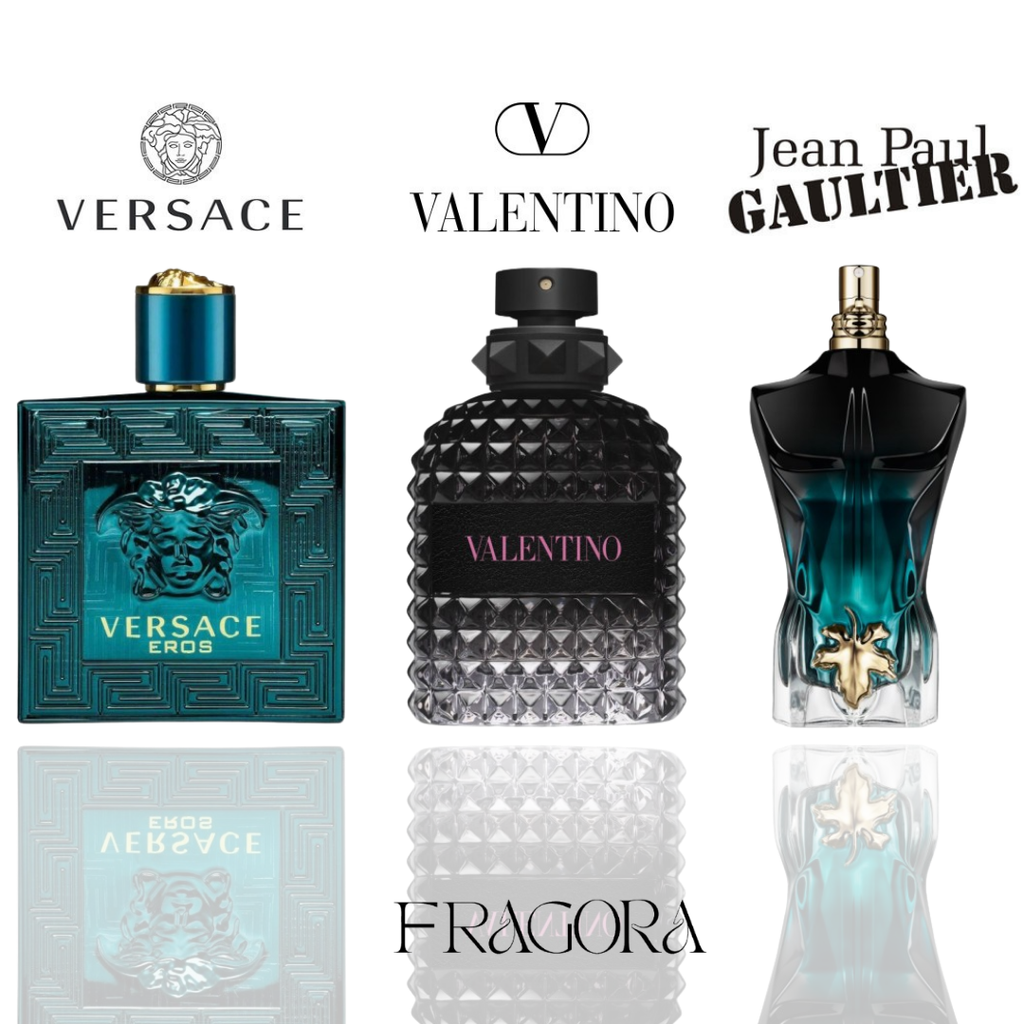 Versace Eros, Valentino Born in Roma & Le Beau Le Parfum