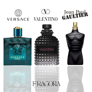 Versace Eros, Valentino Born in Roma & Le Male Le Parfum
