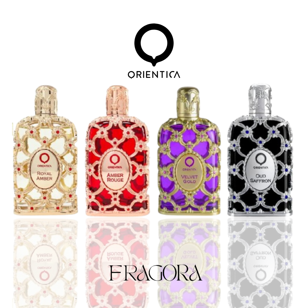 Royal Amber, Amber Rouge, Velvet Gold & Oud Saffron