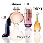Olympea, Dior J'Adore, 212 VIP Rose & CH Good Girl