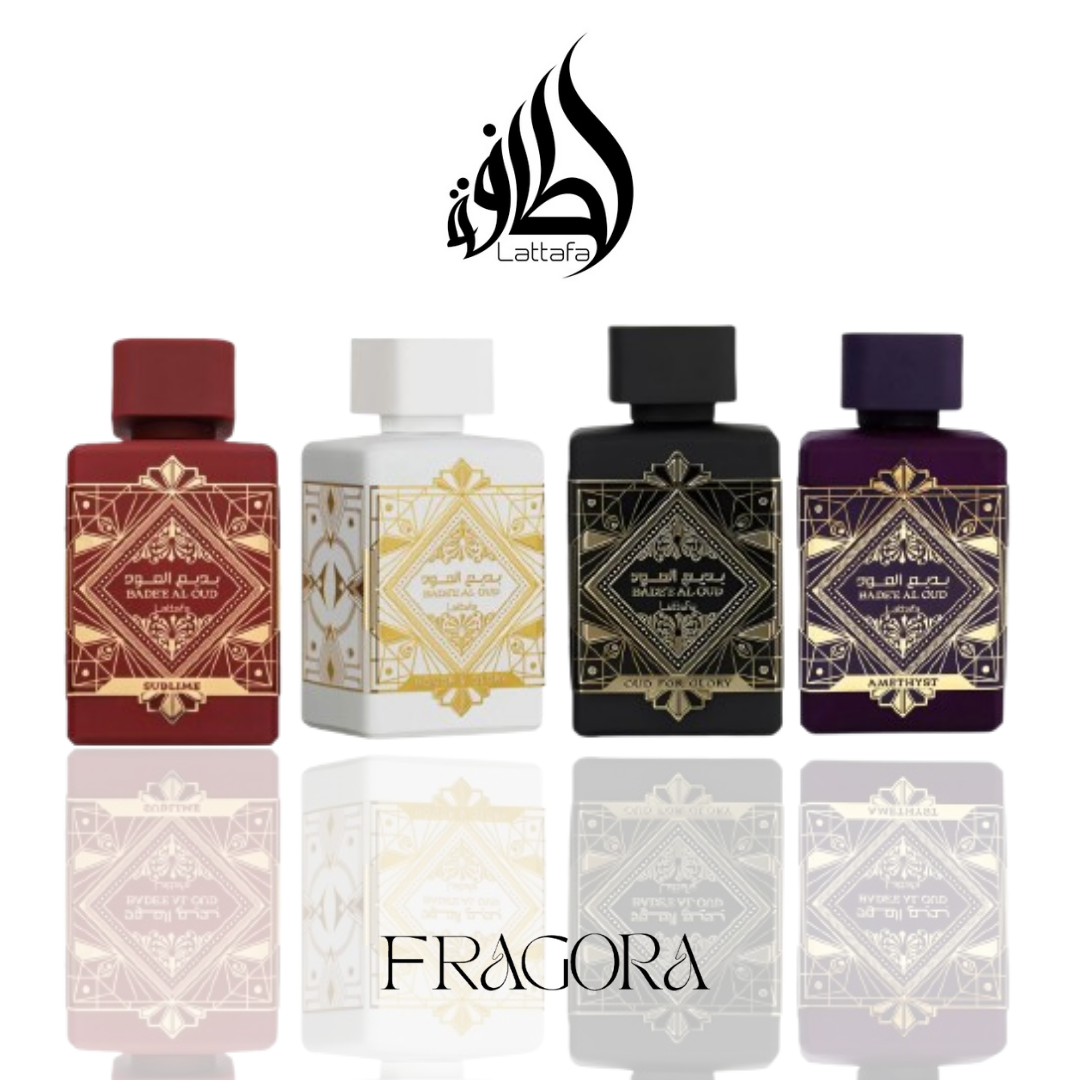 Oud Sublime, Honor & Glory, Oud for Glory & Amethyst Lattafa