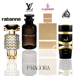 Fame Rabanne, Amber Oud Gold, Ombre Nomade & Asad Lattafa