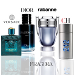 Versace Eros, Dior Sauvage, Invictus & 212 Men